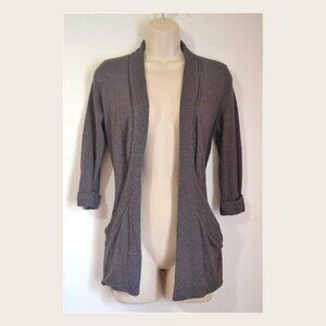 Taupe Cardigan with Pockets Size S